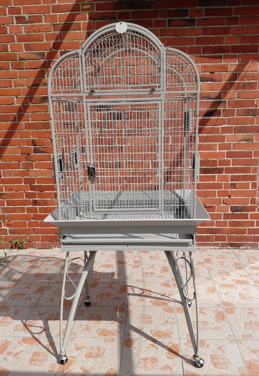 Montana vogelkooi, Dieren en Toebehoren, Vogels | Hokken en Kooien, Ophalen, Zo goed als nieuw, Metaal, Vogelkooi