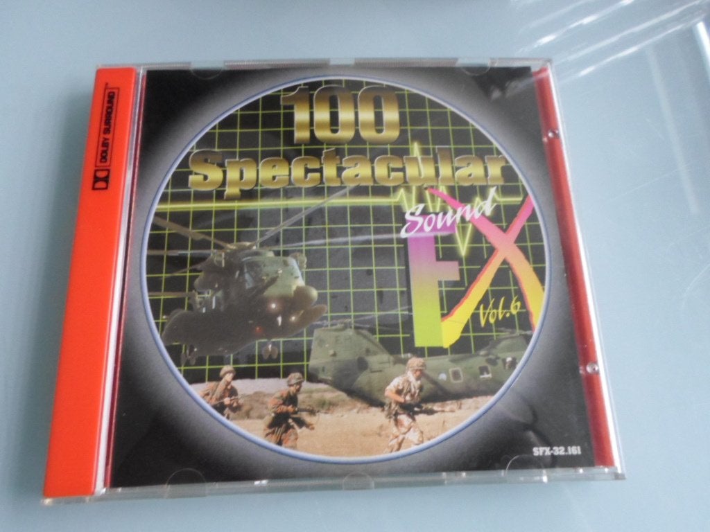 100 Spectacular Sound Fx Vol.6, Ophalen of Verzenden, Gebruikt