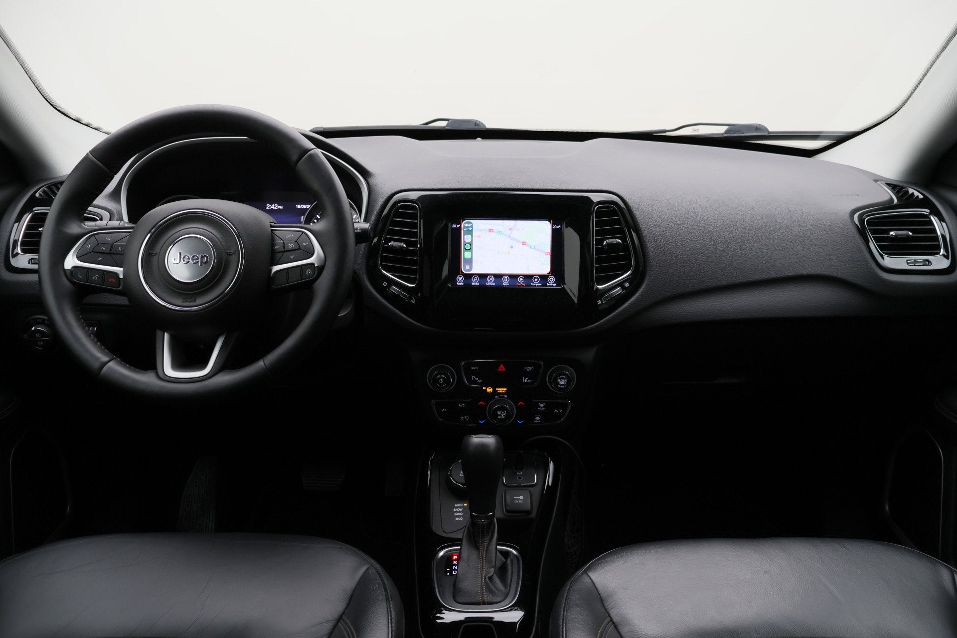 Jeep Compass 1.4 MultiAir Limited 4x4 Leer, Apple Carplay, T, Auto's, Automaat, 450 kg, Gebruikt, 4 cilinders
