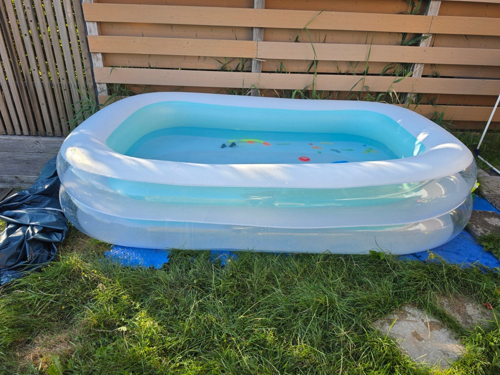 zwembad + tegels van de Welkoop, Tuin en Terras, Ophalen, Minder dan 80 cm, Opzetzwembad, 200 tot 400 cm
