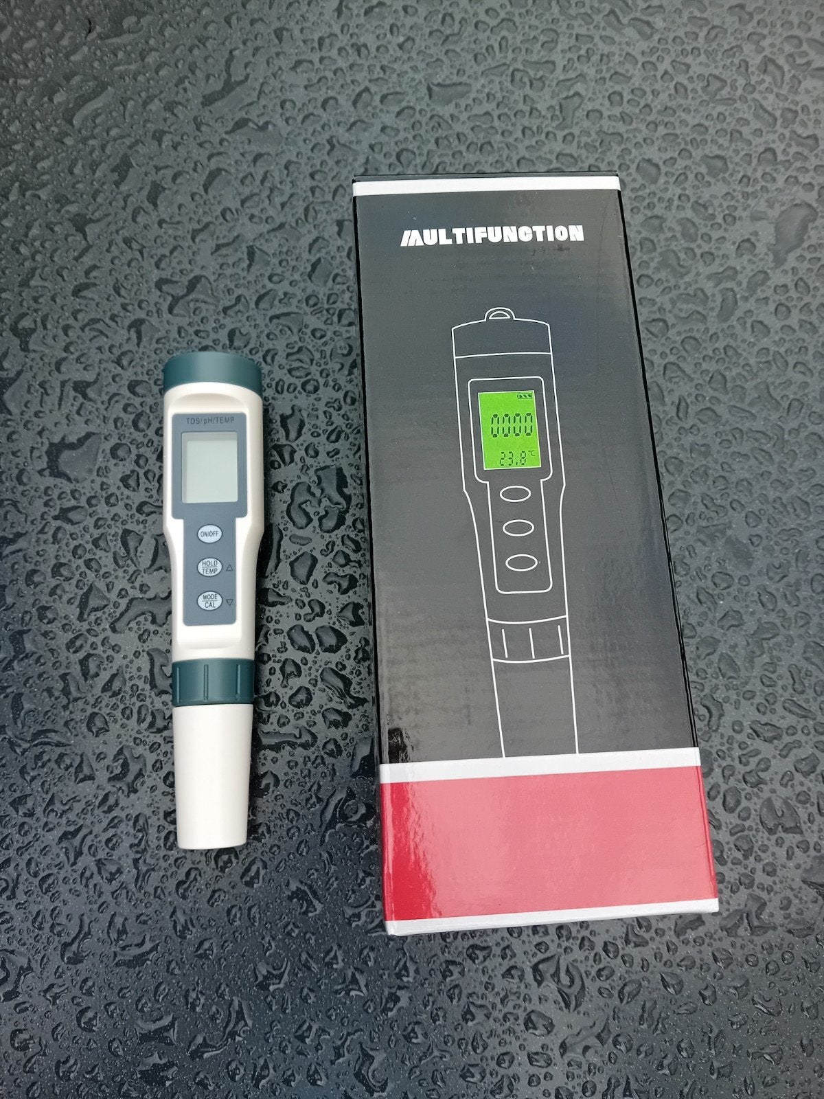 Digitale ph meter auto callibratie 100% juist = gezondwater, Ophalen of Verzenden, Nieuw, Reclamebord, Plaat of Schild, Overige merken