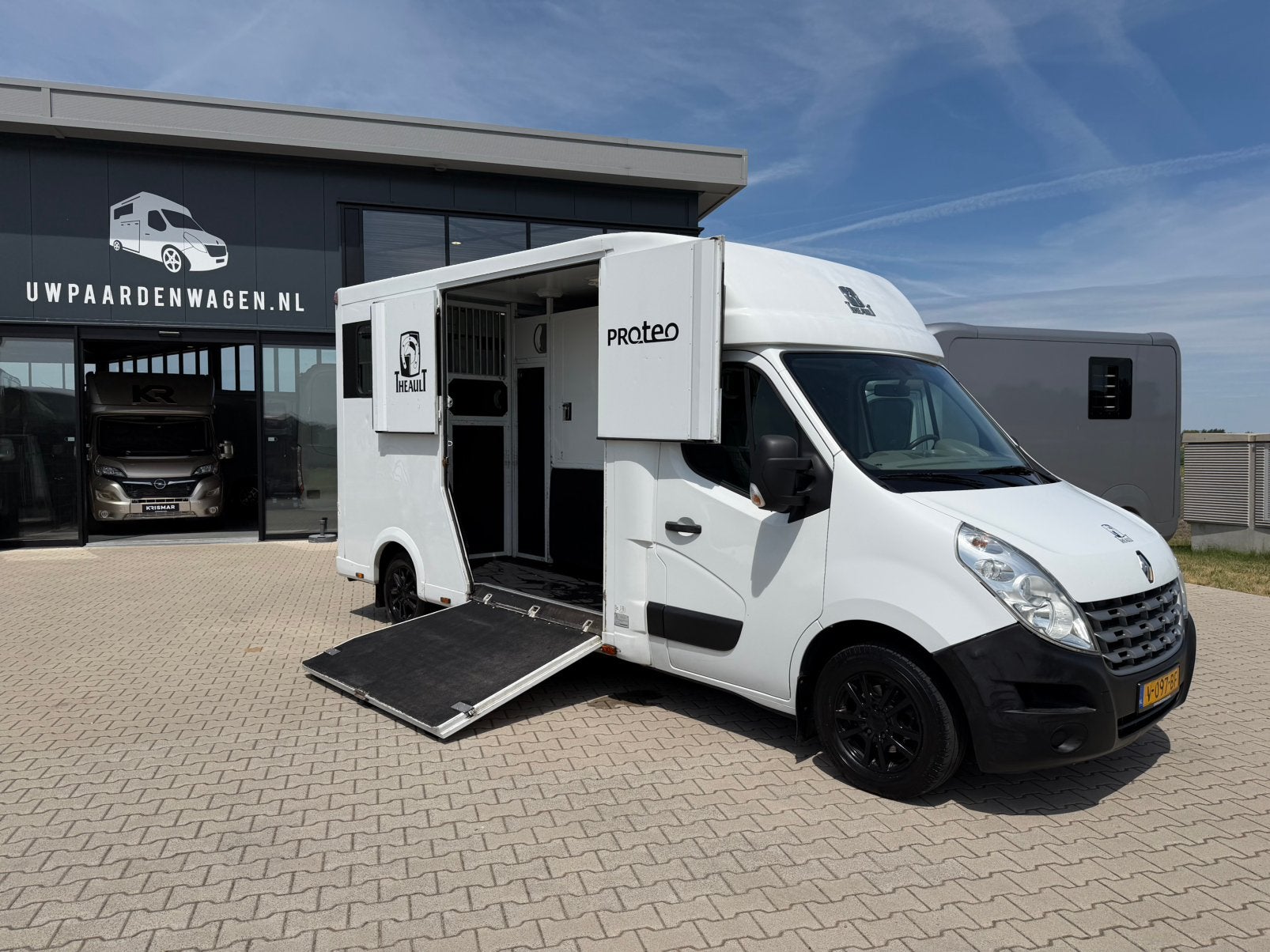 Renault THEAULT paardenwagen hengstenuitvoering, Ophalen, Gebruikt, Overige materialen, Overige typen