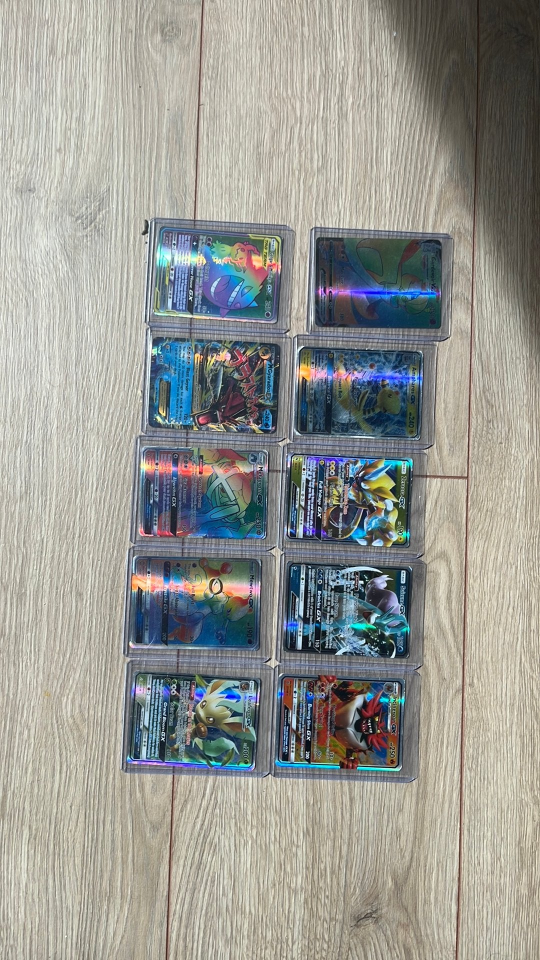 Zeldzame pokemonkaarten, Ophalen of Verzenden, Zo goed als nieuw, Meerdere kaarten