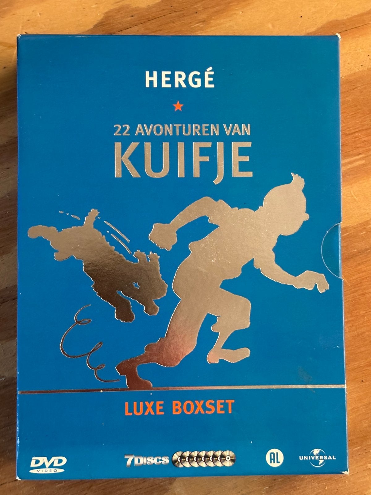 Luxe Boxset: De 22 Avonturen van Kuifje (7 DVD's), Alle leeftijden, Ophalen of Verzenden, Zo goed als nieuw, Europees