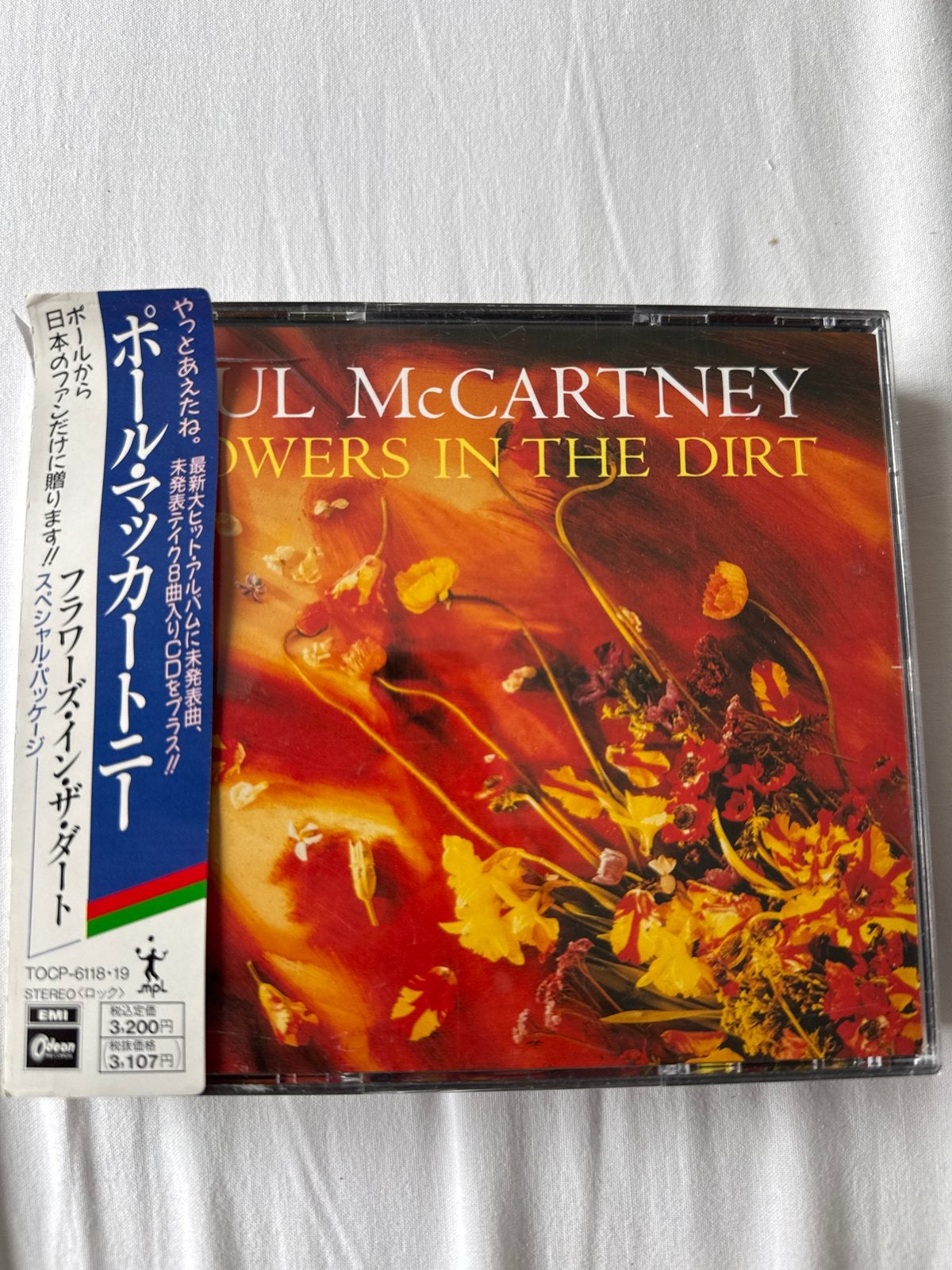 Paul McCartney - Flowers in the Dirt (Japanse CD), Import, Pop, Ophalen of Verzenden, Zo goed als nieuw
