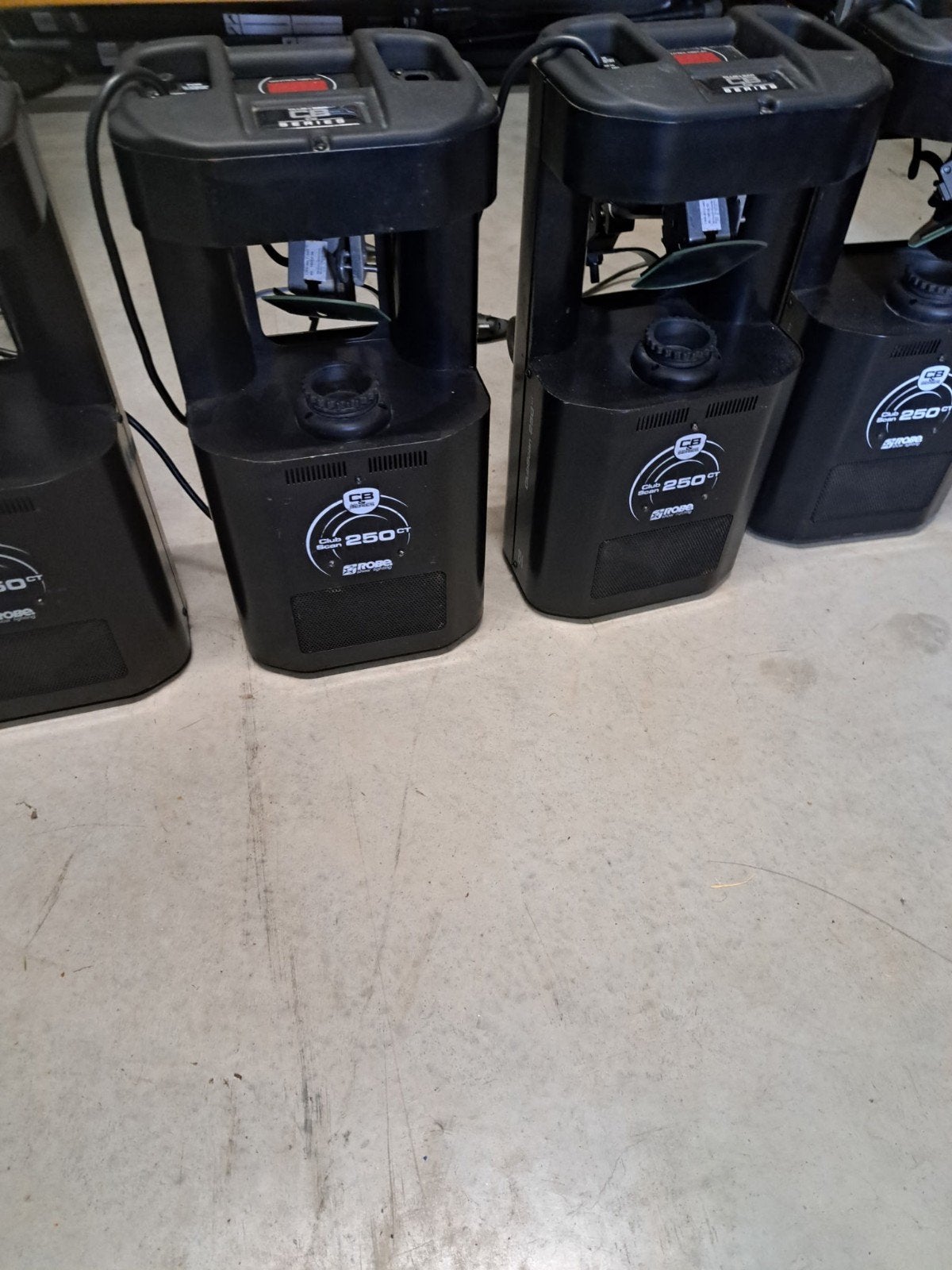 Robe Club & Bar CB 250 scanners 4 stuks, Muziek en Instrumenten, Licht en Laser, Ophalen, Gebruikt, Rookmachine