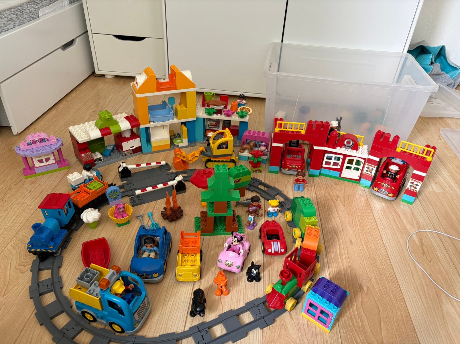 Heel veel duplo!, Ophalen, Zo goed als nieuw