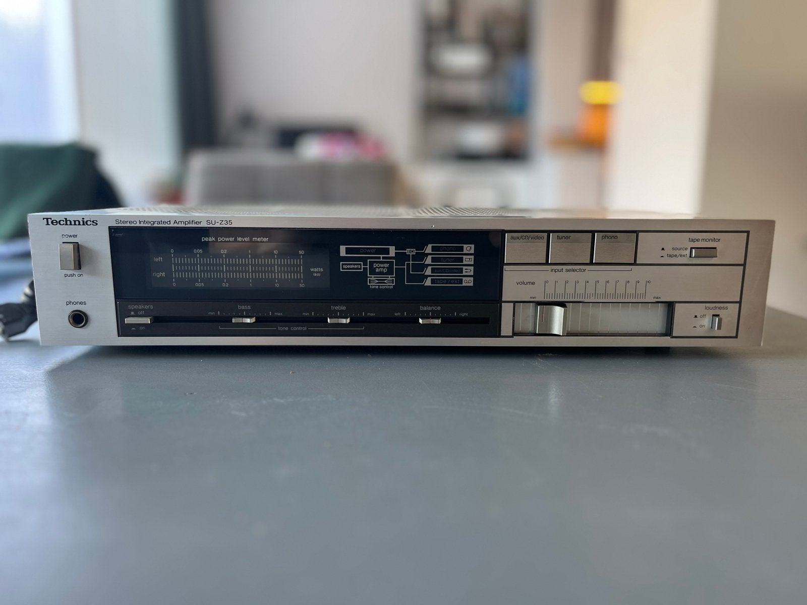 Technics SU-Z35 Stereo Versterker, Audio, Tv en Foto, Gebruikt, Ophalen, Overige merken, Minder dan 60 watt
