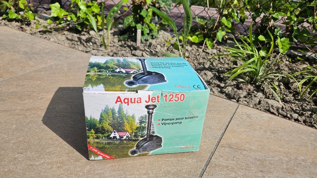 Aqua Jet 1250 L vijverpomp te Koop, Ophalen of Verzenden, Kunststof, Fontein
