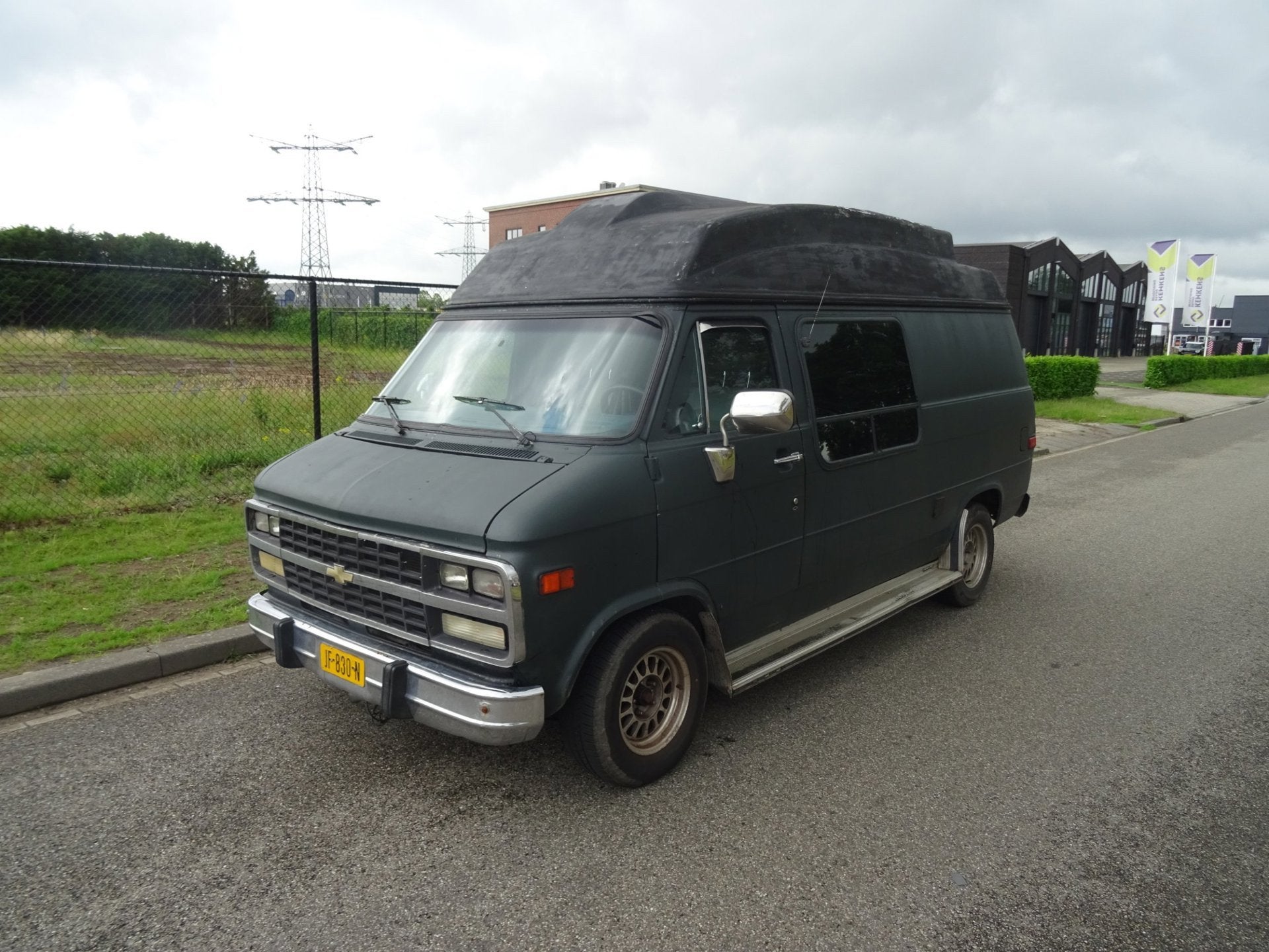Chevrolet CHEVY VAN 20 GLODEMASTER Camper lpg g3, Caravans en Kamperen, Bedrijf, Elektrische ramen, LPG, Overige merken
