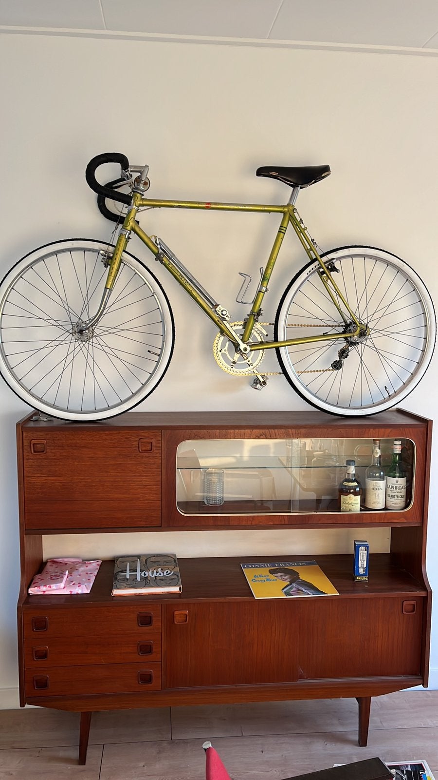 Vintage racefiets 1960/1970, 47 tot 51 cm, Ophalen, Velgrem, Jaren '60 of nieuwer