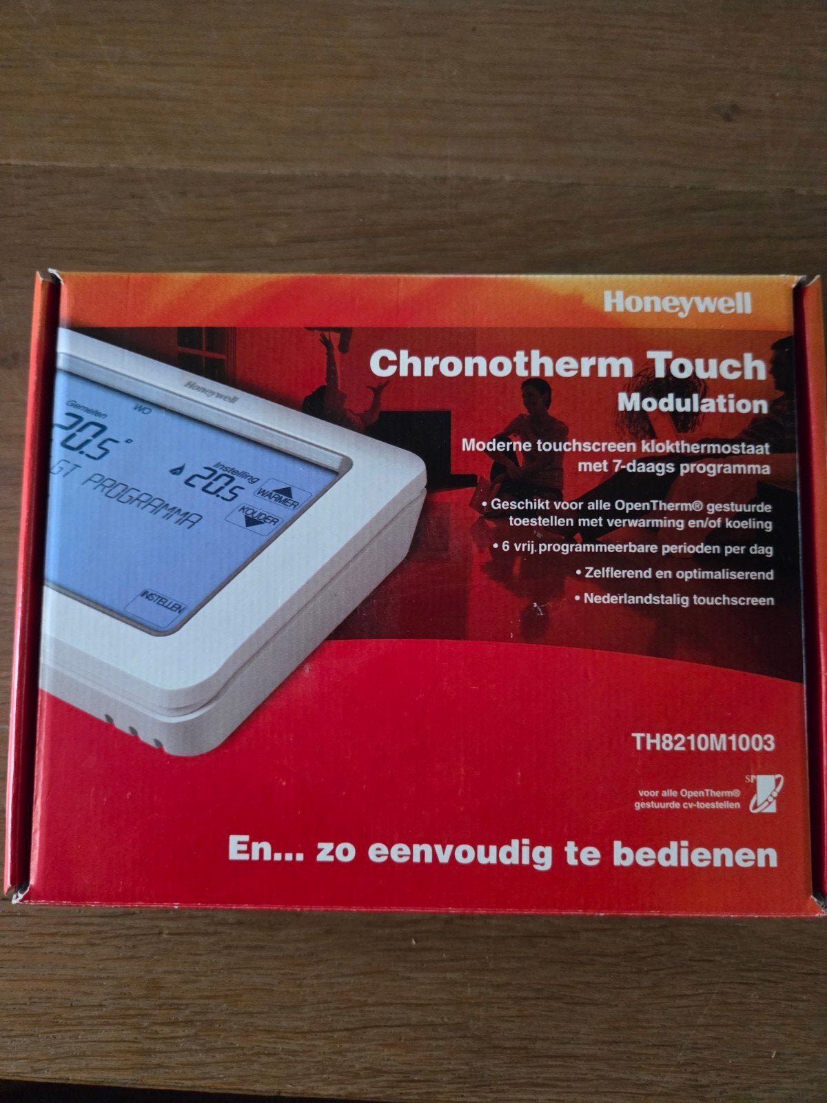 Honeywell Chronotherm Touch Modulation Klokthermostaat, Doe-het-zelf en Verbouw, Thermostaten, Ophalen of Verzenden, Slimme thermostaat