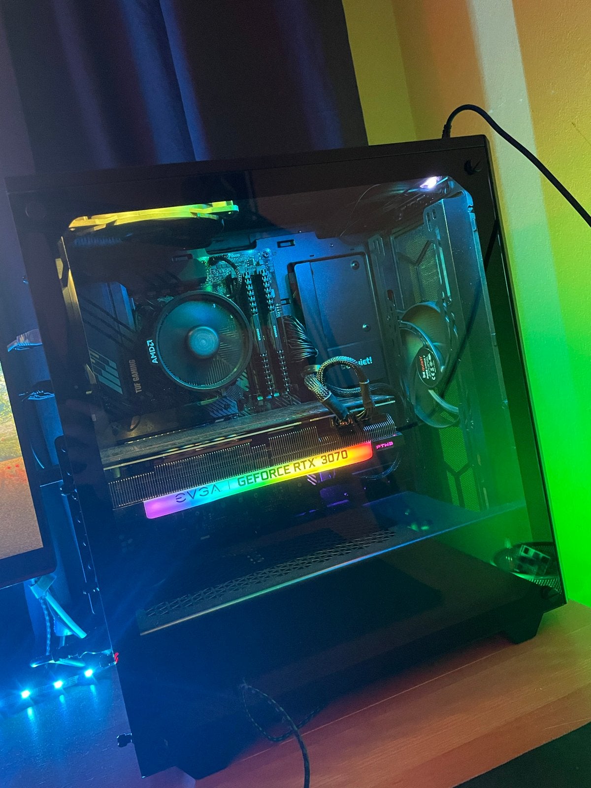 Gaming PC met RTX 3070 FTW3, Ryzen 5 5600X, 16GB RAM, Computers en Software, Ophalen, Gebruikt, Gaming, SSD