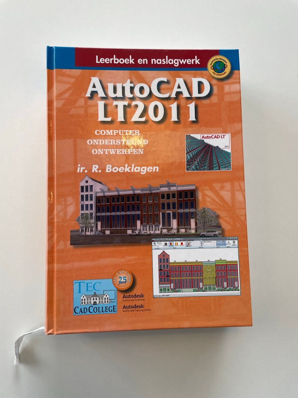 AutoCAD LT 2011 Leerboek en Naslagwerk - ir. R. Boeklagen, Ophalen of Verzenden, Beta, Gelezen, HBO