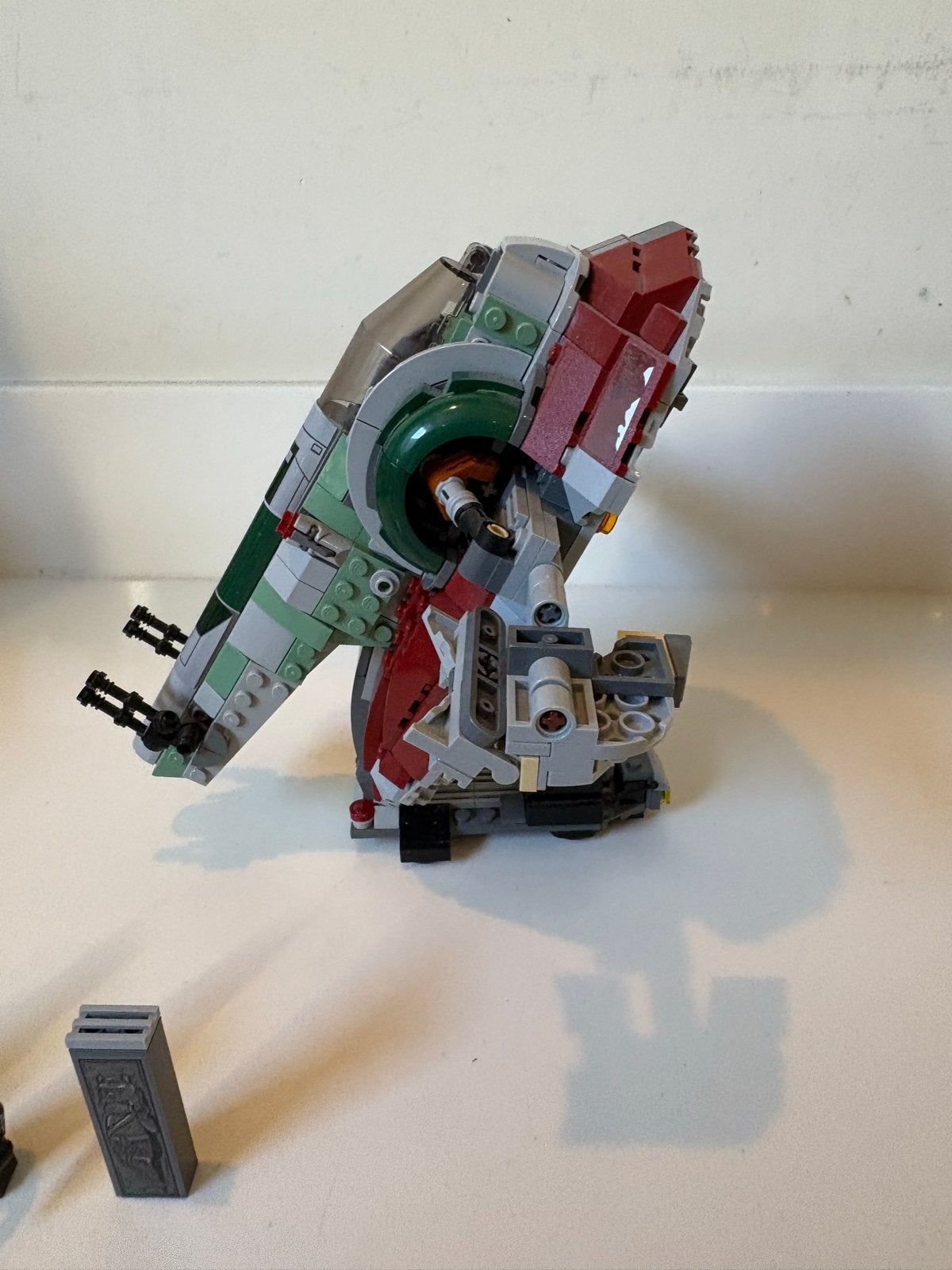 LEGO Star Wars 75312 Boba Fett's Starship, Ophalen of Verzenden, Zo goed als nieuw, Overige merken
