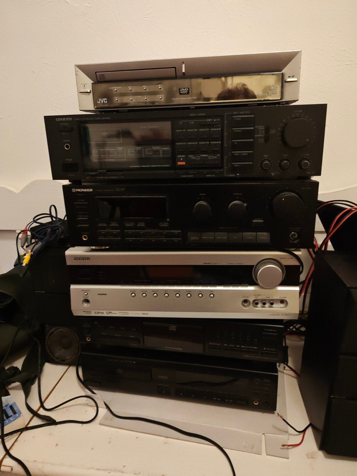 Versterkers luidsprekers cd spelers, Ophalen, Gebruikt, JVC