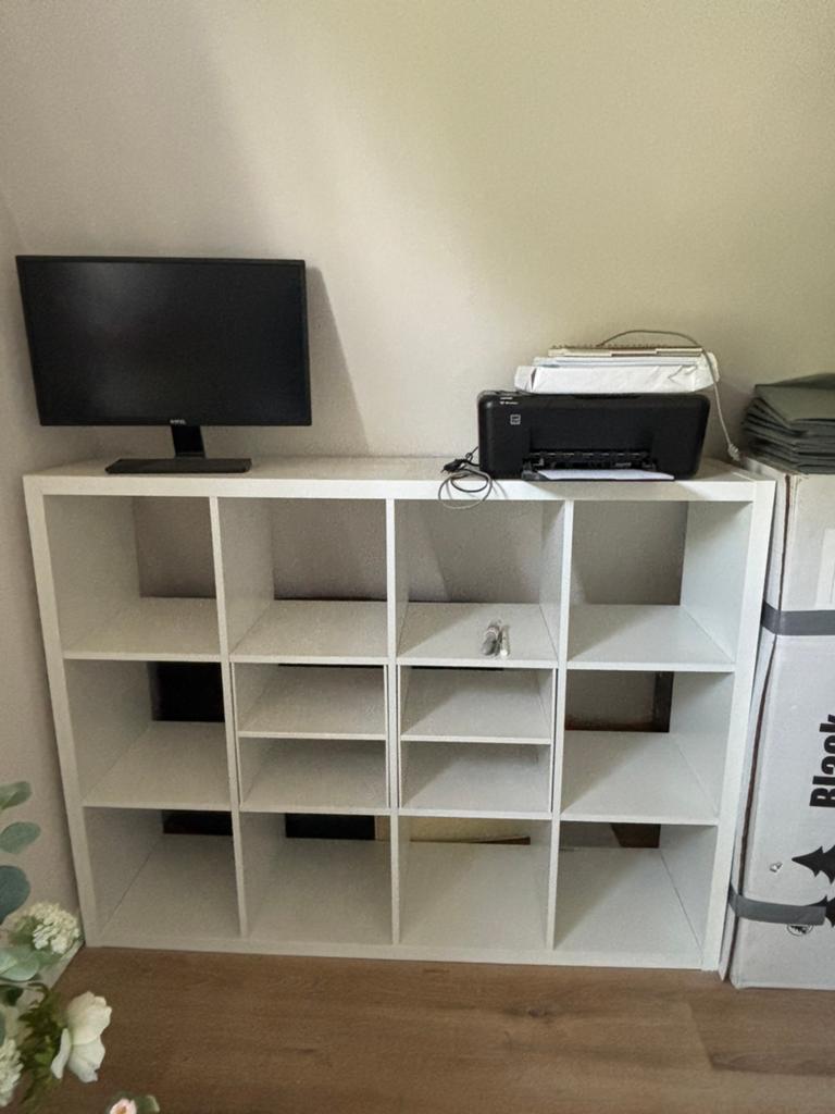 Ikea Kallax 4x3 vakken / 146 x 39 x 111, Ophalen, Met plank(en), 100 tot 150 cm, Zo goed als nieuw