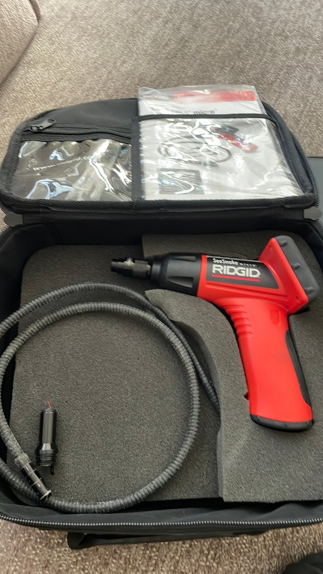 Ridgid seesnake micro, goed lezen, Ophalen of Verzenden, Gebruikt