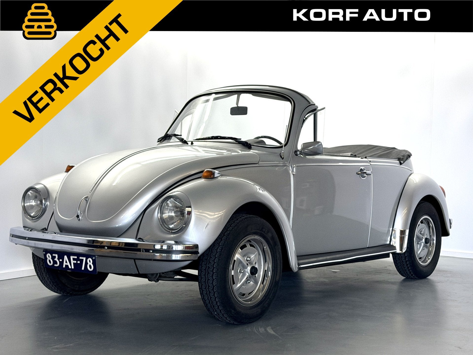 Volkswagen Kever Cabriolet | VERKOCHT (bj 1974), Achterwielaandrijving, 1192 cc, Cabriolet, Volkswagen