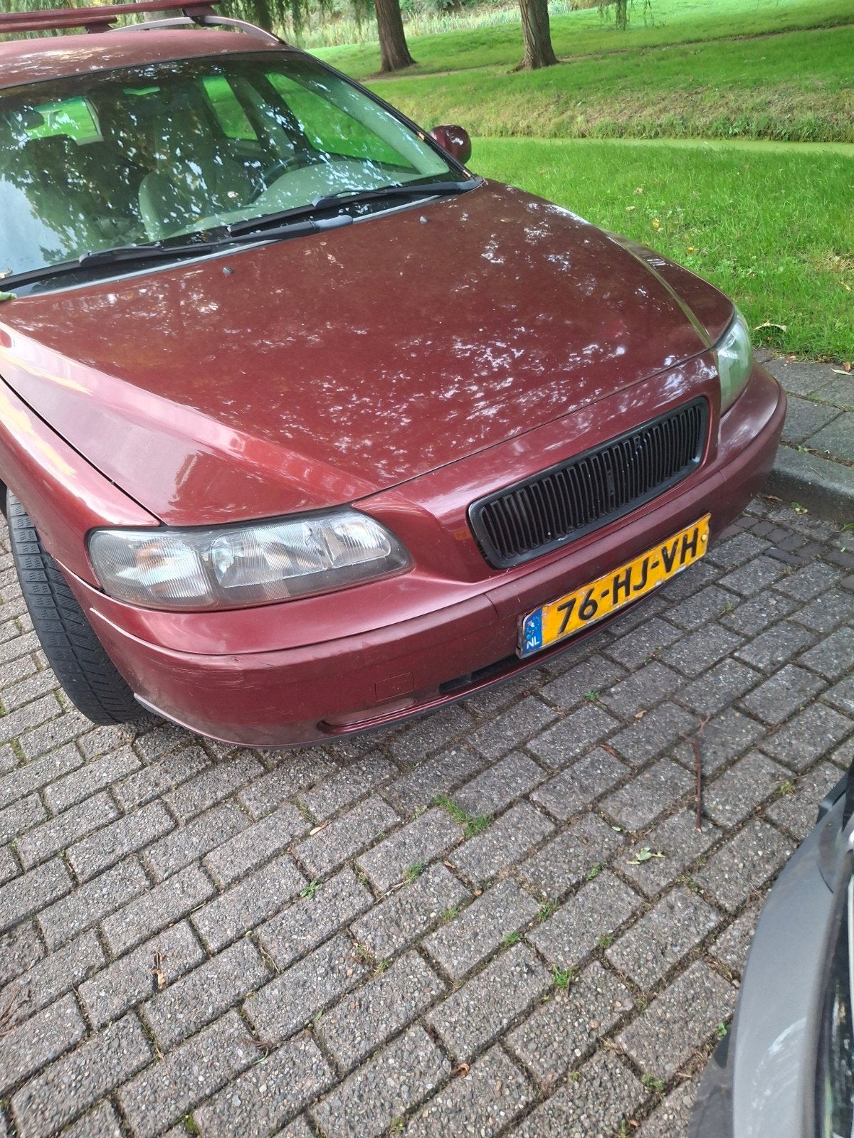 Volvo V70 2.4 140PK AUT 2001 Rood, 1800 kg, Beige, 4 cilinders, Stationwagon