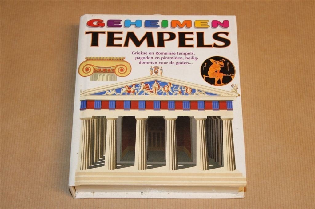 Geheimen van Tempels [Boek + Spel] — Grieken & Romeinen, Ophalen of Verzenden, Gelezen, Fictie algemeen