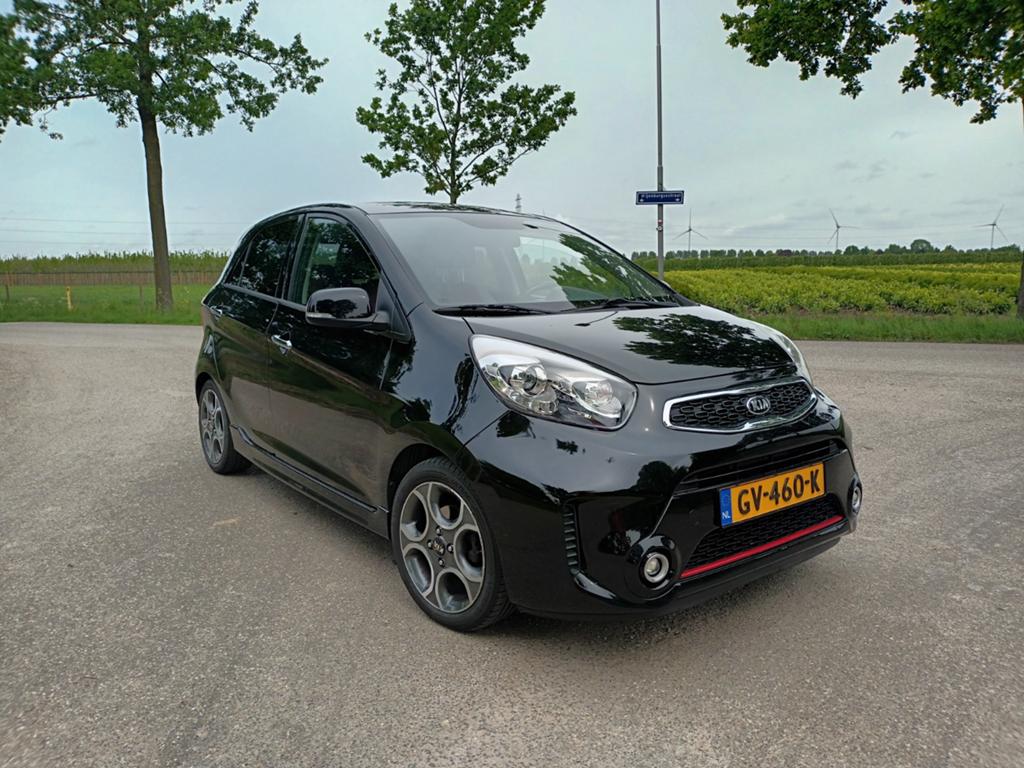 Kia Picanto 1.2 Cvvt 5-DRS 2015 Zwart, Voorwielaandrijving, 4 cilinders, 840 kg, Zwart