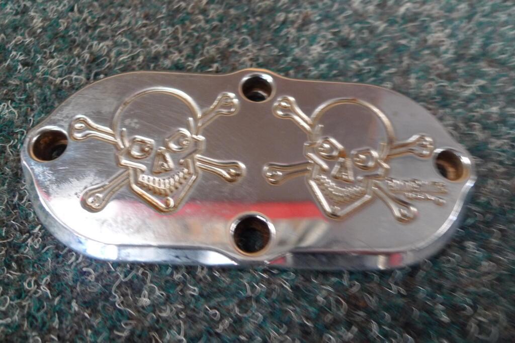 Koppelingsdeksel cover primair skull evo bt loc.21, Motoren, Ophalen, Gebruikt