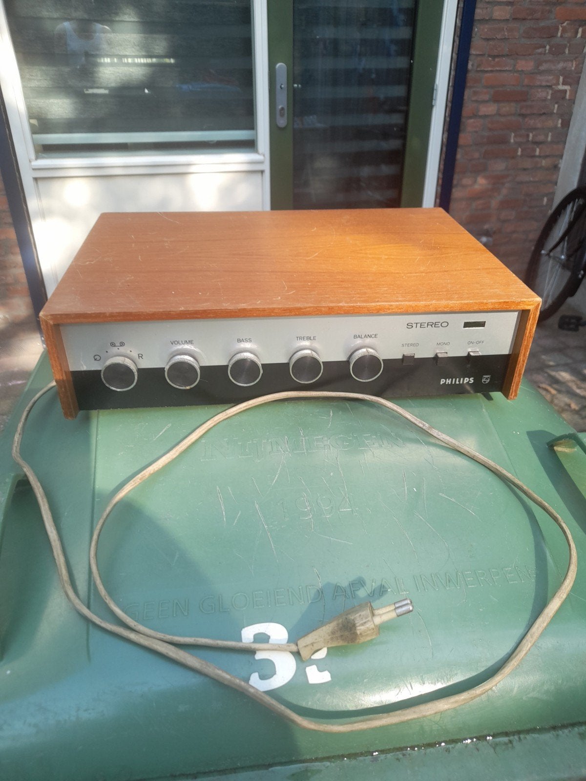 Vintage Philips versterker. 22GH925., Muziek en Instrumenten, Versterkers | Bas en Gitaar, Ophalen of Verzenden, Minder dan 50 watt