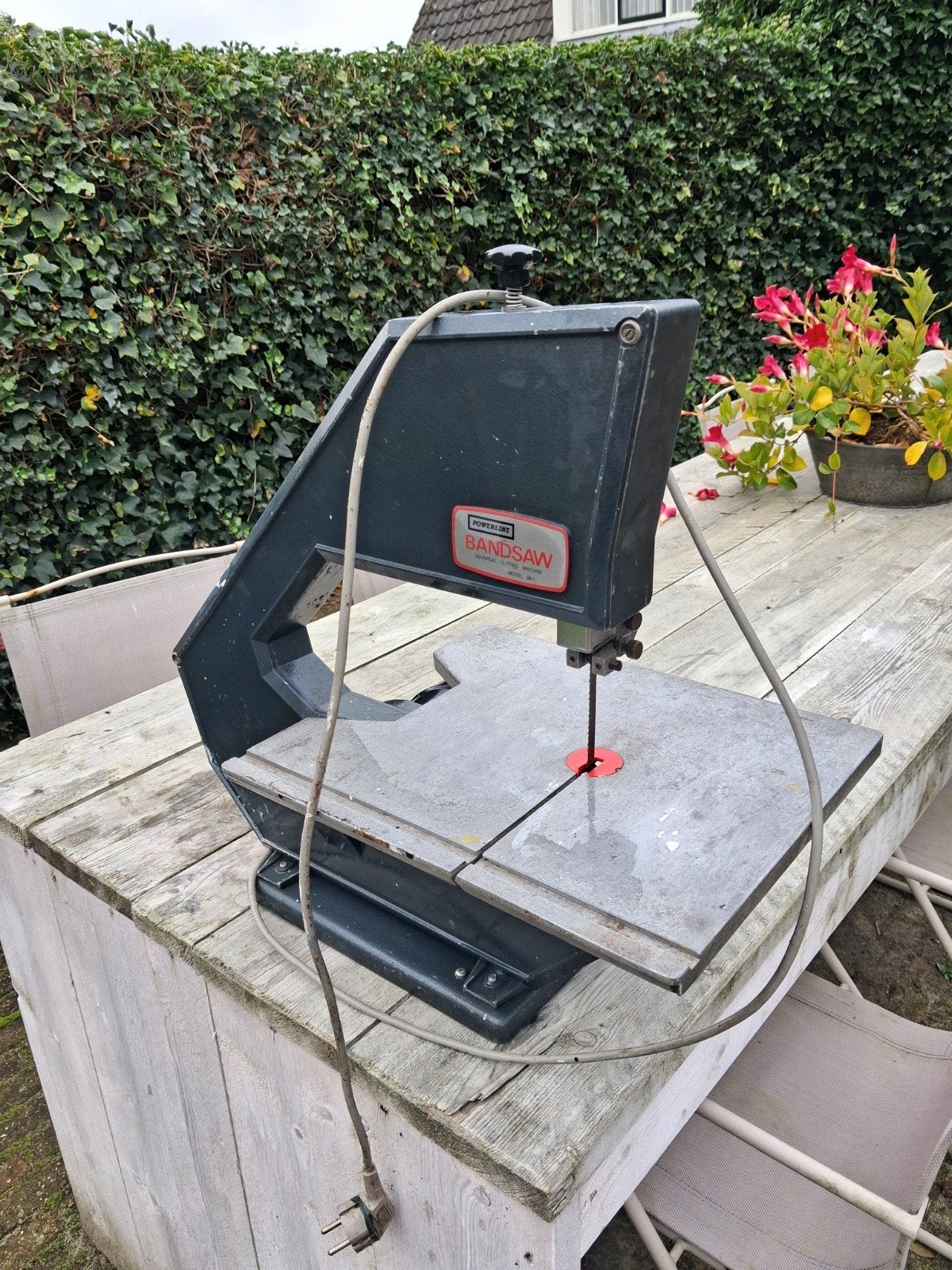 lintzaag figuurzaag modelbouw modelhobby zaagmachine, Ophalen, Gebruikt, Minder dan 600 watt, Lintzaag