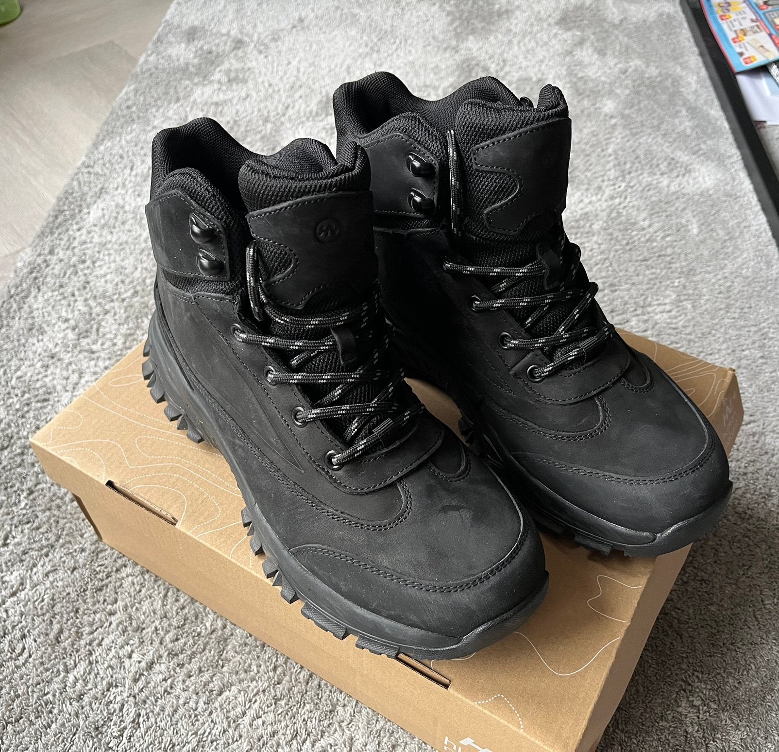 Wandelschoenen mt.43 zwart NIEUW vd ANWB, zie foto’s!, Kleding | Heren, Zwart, Nieuw, Ophalen of Verzenden, Wandelschoenen of Bergschoenen