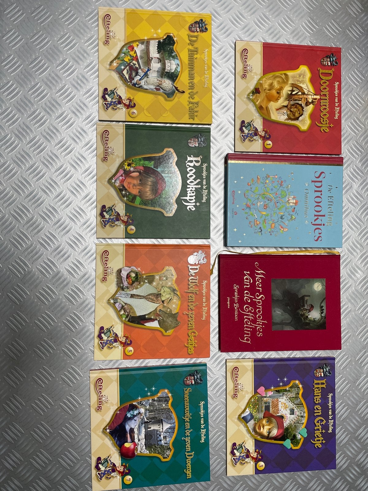 Efteling Sprookjesboeken Collectie - 8 Hardcover Boeken, Ophalen of Verzenden, Zo goed als nieuw