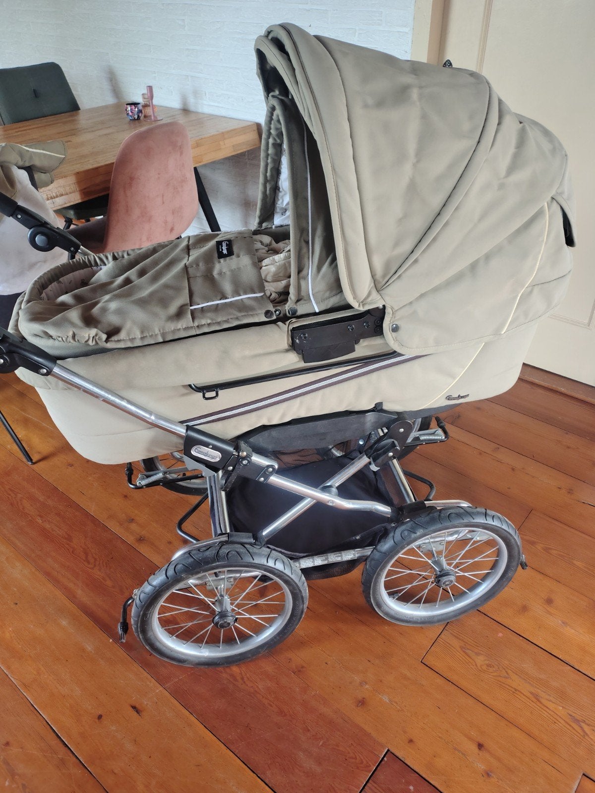 Emmaljunga kinderwagen kinder wagen Zweeds merk degelijk!, Ophalen, Overige merken