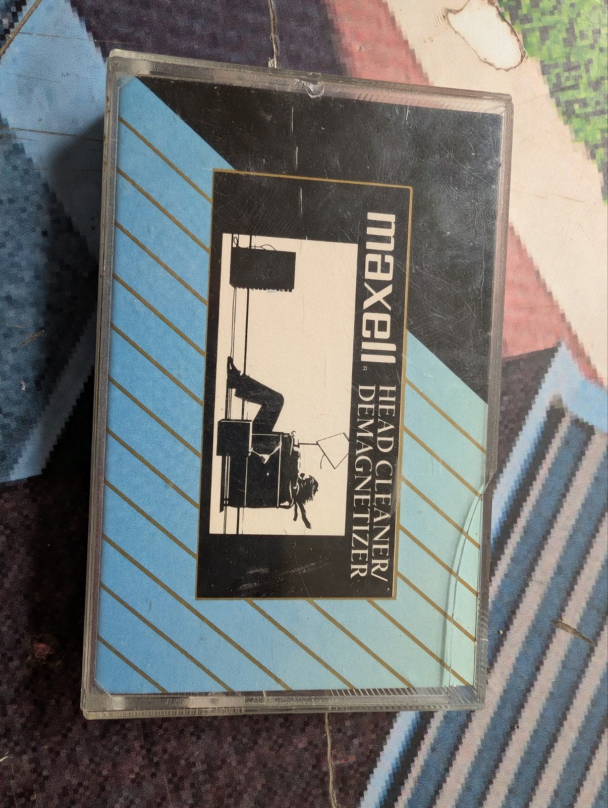 Maxell Head Cleaner / Demagnetizer Cassette Bandje, Ophalen of Verzenden, Enkel, Overige merken