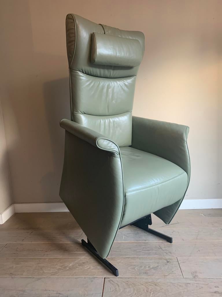 Relax fauteuil, Sta op stoel, Opsta stoel, Prominent, accu, Huis en Inrichting, Fauteuils, Ophalen, Zo goed als nieuw, Minder dan 75 cm