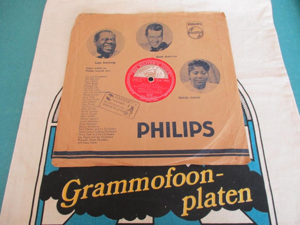 MARIO  LANZA, Gebruikt, 10 inch, Ophalen of Verzenden, Romantiek
