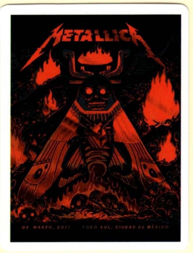 Metallica sticker #9, Verzenden, Nieuw, Foto of Kaart