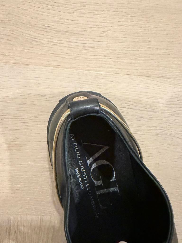 AGL Attilio Giusti Leombruni zwarte sneakers maat 37, Ophalen of Verzenden, Zo goed als nieuw, Zwart, Sneakers of Gympen