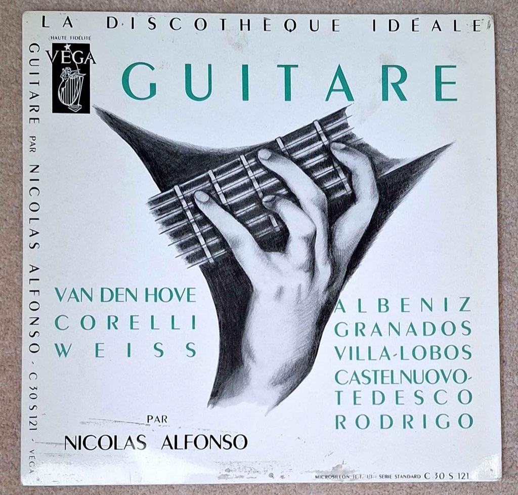 Vinly LP Nicolas Alfonso – Guitare 1958, Gebruikt, Overige typen, Ophalen of Verzenden, Romantiek