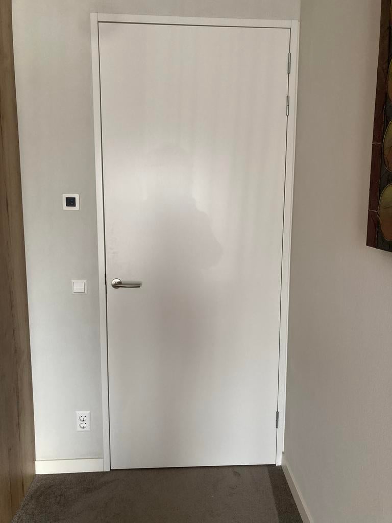 Witte binnendeur Berkvens Berklon 92x232 cm, Doe-het-zelf en Verbouw, Deuren en Horren, Ophalen, 80 tot 100 cm, 215 cm of meer