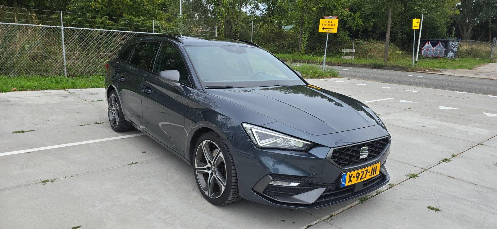 Seat Leon 2.0 TDI 150pk 2021, Auto's, 150 pk, Leon, Leder en Stof, Stationwagon