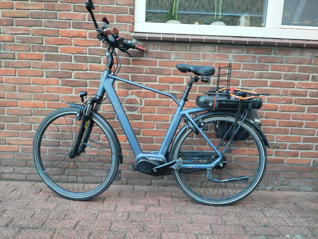 Qwic MN8  kleur Steel Blue mt. 54, Overige merken, Gebruikt, Velgrem, Versnellingen