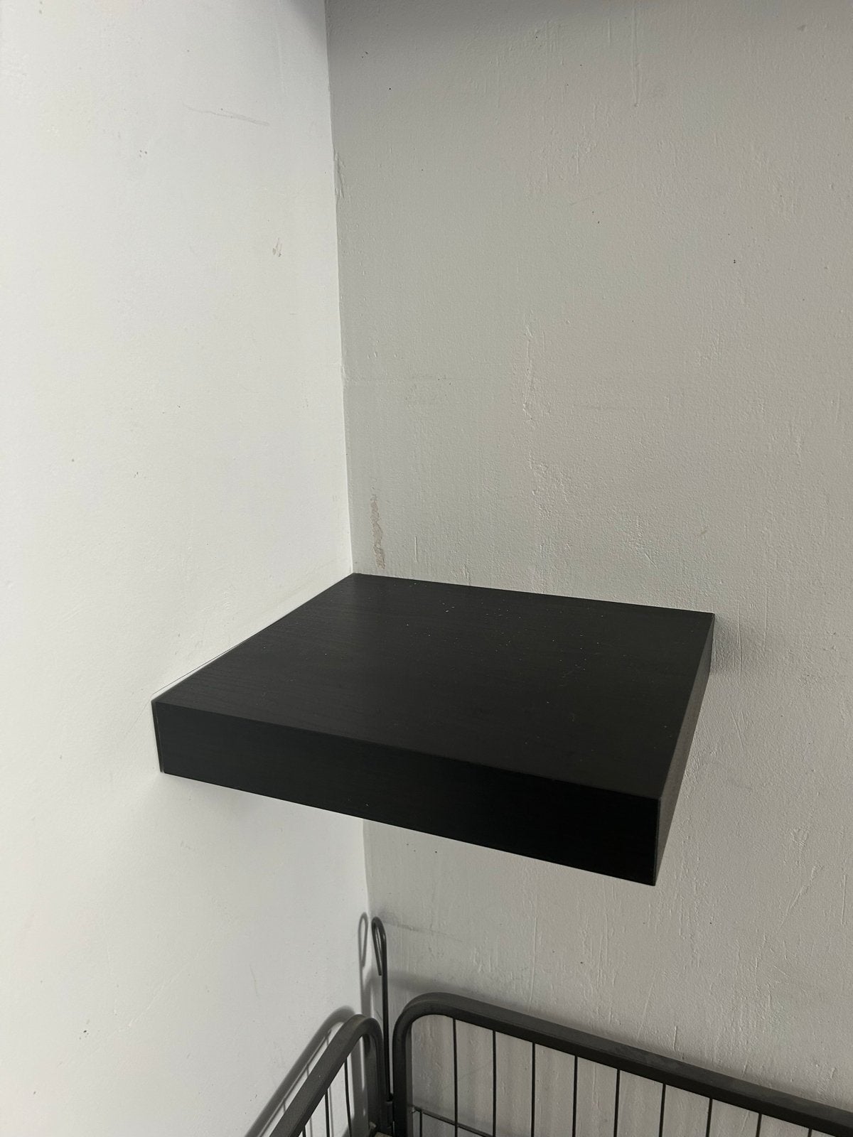 IKEA Lack wandplank zwart 30x26 cm, Ophalen of Verzenden, Gebruikt