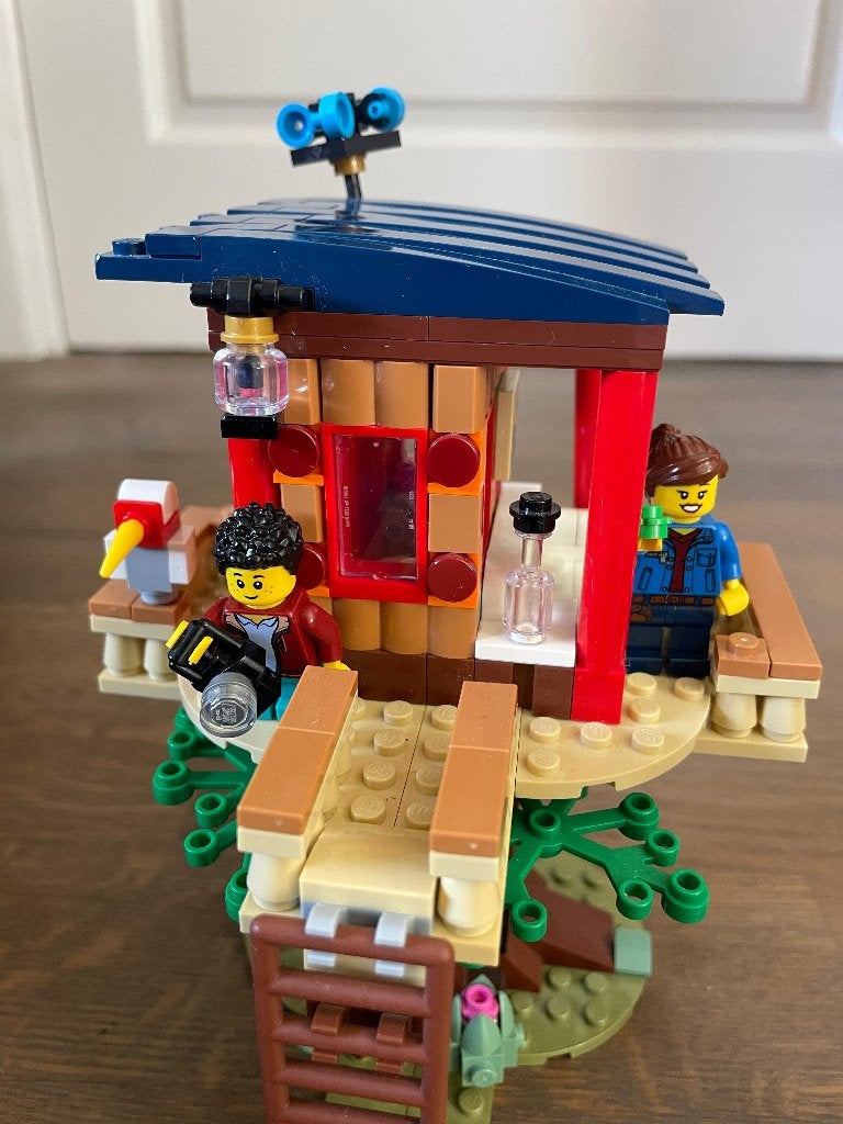 Lego creator 31116 Safari wilde dieren boomhut, Lego, Ophalen of Verzenden, Zo goed als nieuw, Compleet