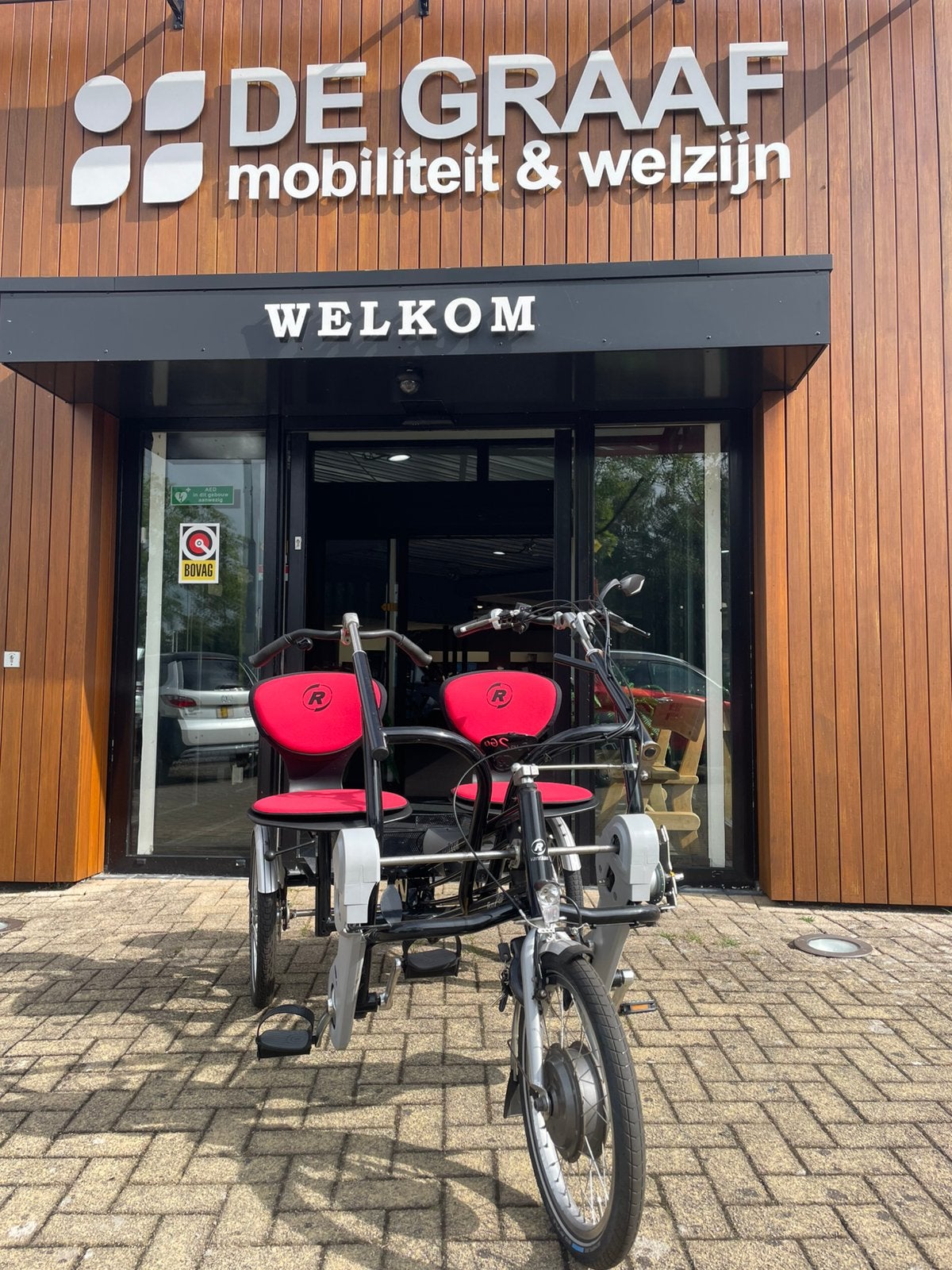 Van Raam Fun2Go duofiets, Ophalen, Zo goed als nieuw