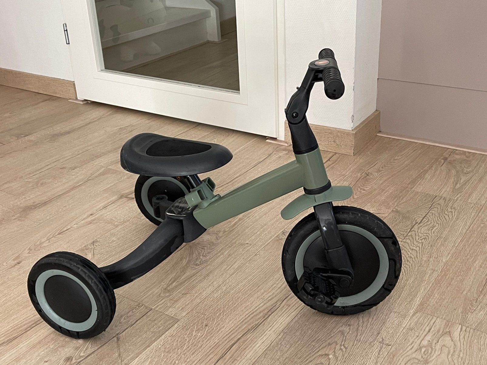 Topmark  4-in-1 driewieler / loopfiets – groen, Ophalen, Gebruikt