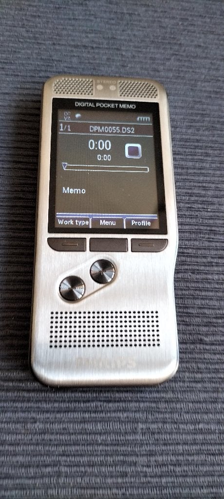 Philips Dicteerapparaat Philips PocketMemo DPM6000, Ophalen, Audio