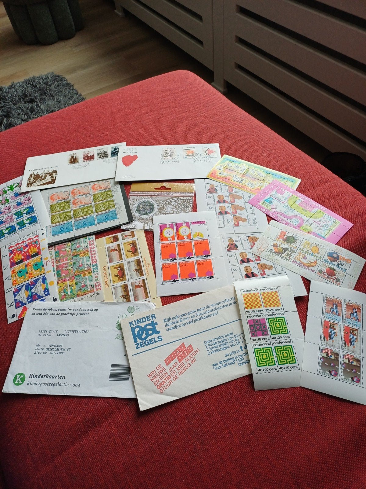 Grote collectie Nederlandse postzegels en kinderpostzegels, Ophalen of Verzenden, Na 1940, Gestempeld