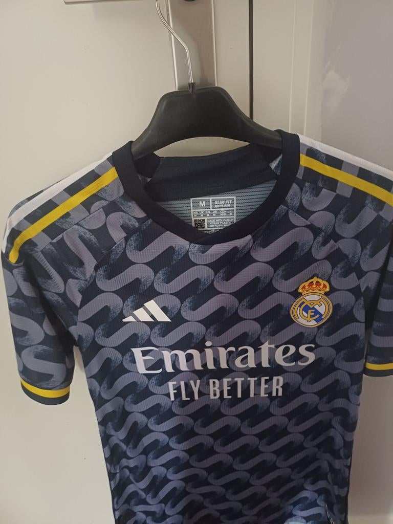Vinicius Junior Real Madrid Thuisshirt - Nauwelijks Gedragen, Maat 48/50 (M), Zwart, Ophalen of Verzenden, Zo goed als nieuw