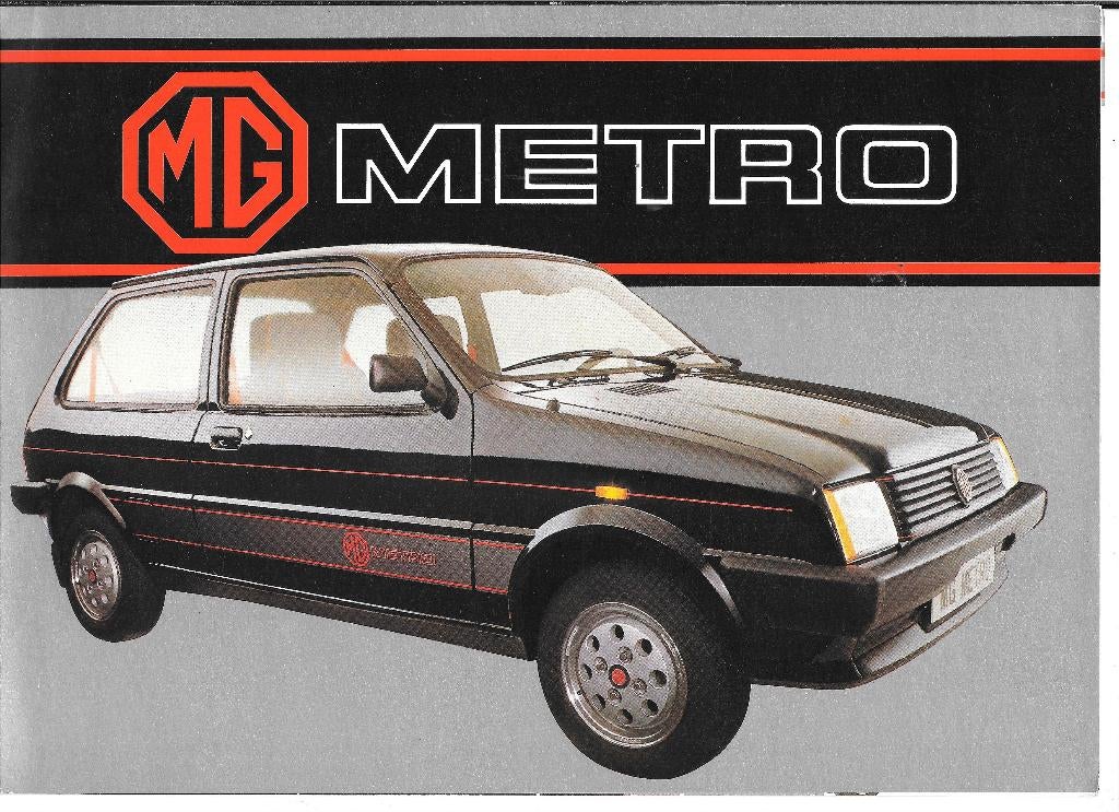 MG METRO,  1984, Ophalen of Verzenden, Zo goed als nieuw, Overige merken
