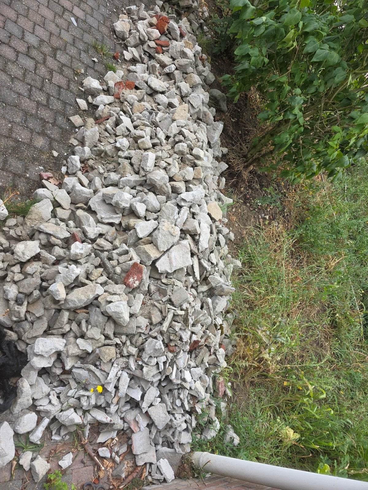 gratis ophalen puin, Tuin en Terras, Grind, Keien en Split, Ophalen of Verzenden, Gebruikt